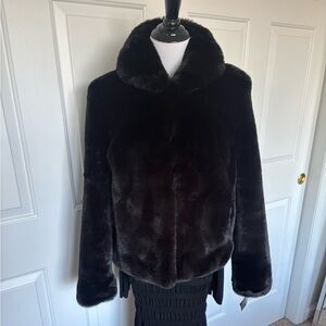 INC International Concepts Faux Fur Coat